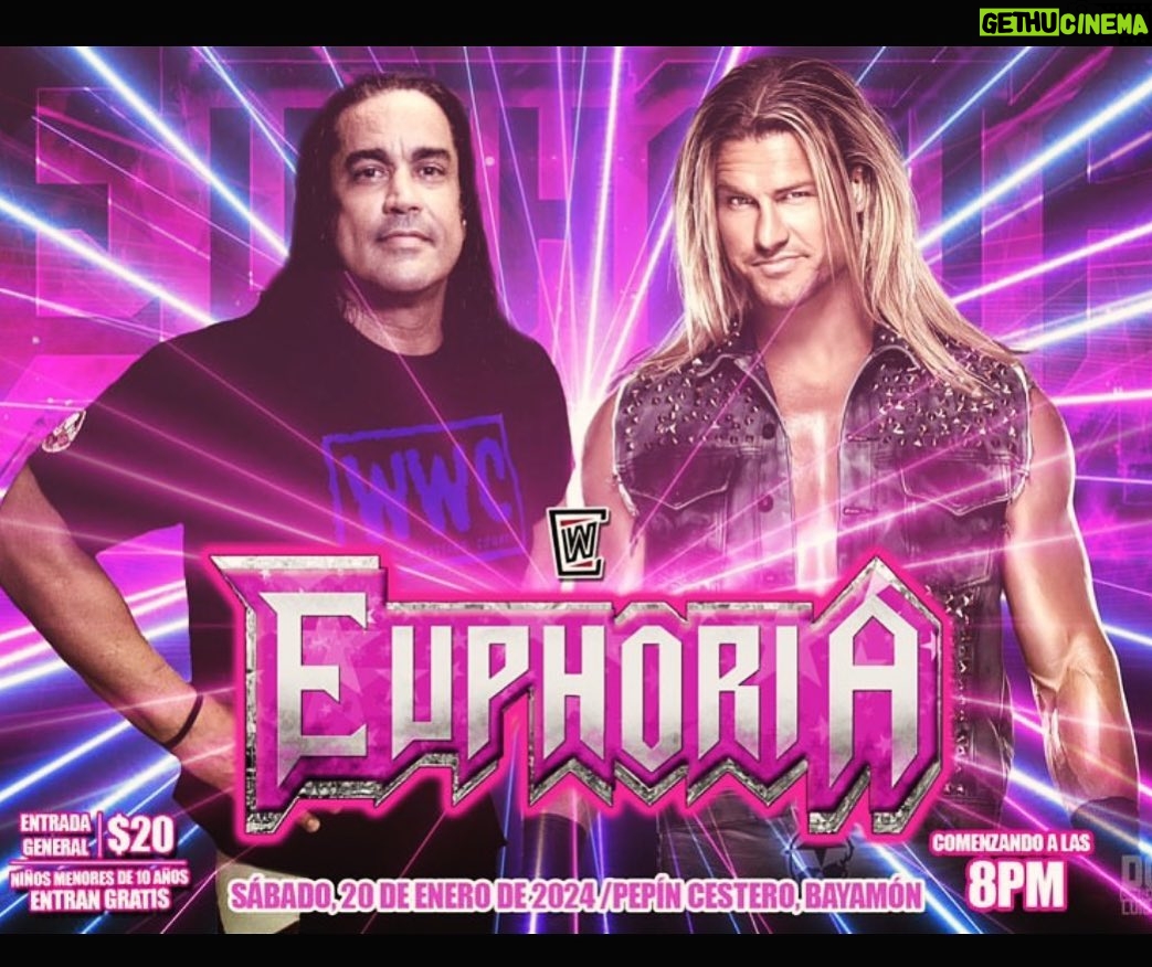 Nicholas Theodore Nemeth Instagram - SATURDAY NIGHT #WWC #EUPHORIA @wwc_pr @fitetv