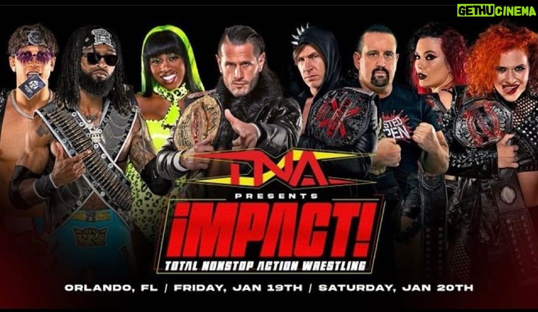 Nicholas Theodore Nemeth Instagram - #TNA LIVE THIS WEEK in #orlando LFG
