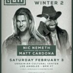 Nicholas Theodore Nemeth Instagram - I cannot believe this is happening @gamechangerwrestling FEB 3