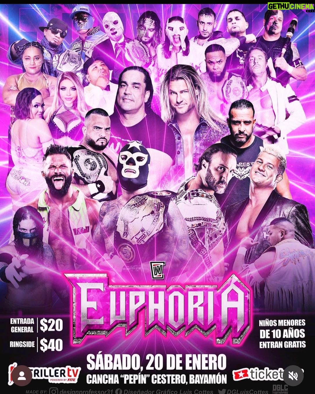 Nicholas Theodore Nemeth Instagram - JANUARY 20 @fitetv #puertorico