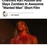Nicholas Theodore Nemeth Instagram - Thank you @freddyinspace for the fun write-up in @bdisgusting ! Check out WANTED MAN @nicnemeth IG, YouTube, Twitter, TikTok 💀🩸🤘🏽