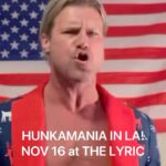 Nicholas Theodore Nemeth Instagram - HUNKAMANIA LOS ANGELES NOV 16 *link in bio*