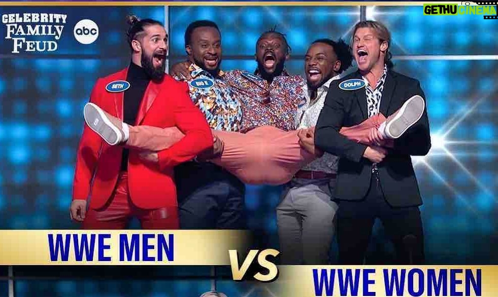 Nicholas Theodore Nemeth Instagram - #celebrityfamilyfeud TONIGHT @familyfeud @familyfeudabc