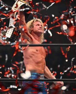 Nicholas Theodore Nemeth Instagram - AND NEW IWGP GLOBAL HEAVYWEIGHT CHAMPION. @nicnemeth