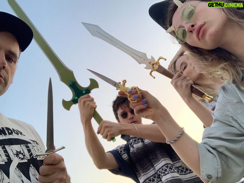 Nick Robinson Instagram - Your new favorite band...Medieval Dagger Irwindale