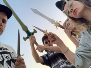 Nick Robinson Instagram - Your new favorite band...Medieval Dagger
