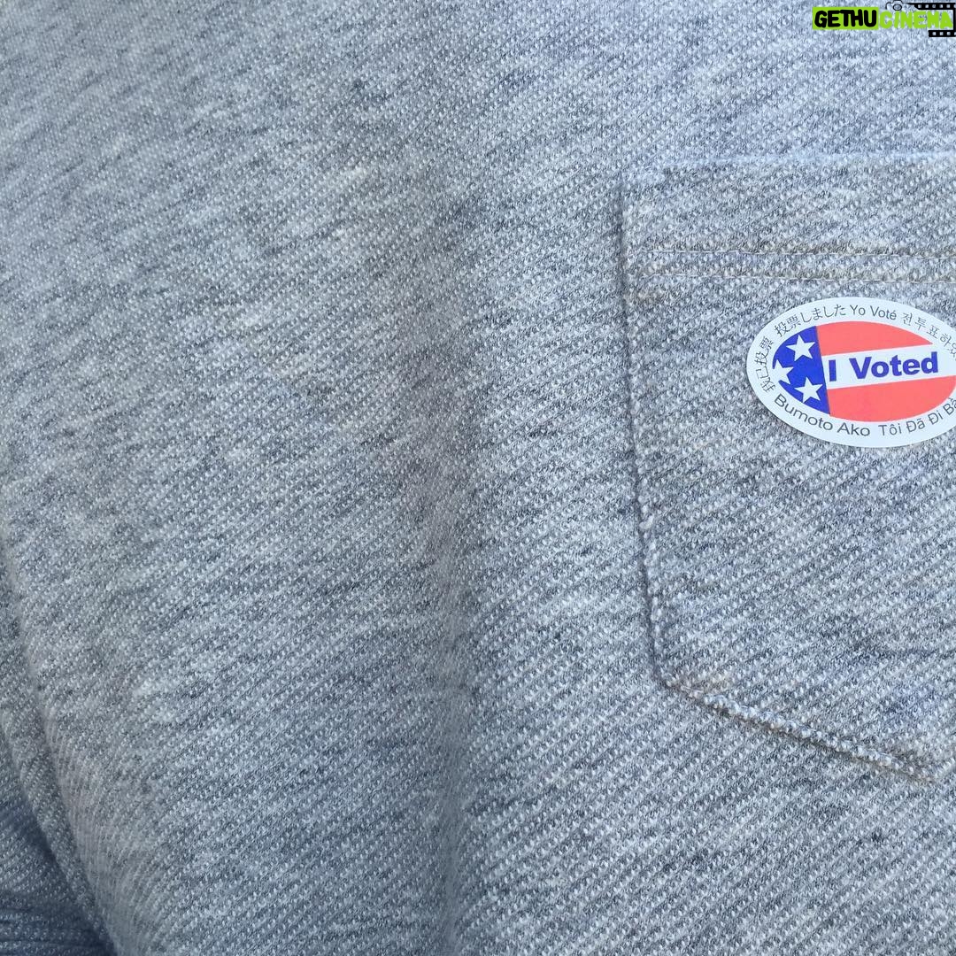Nick Robinson Instagram - Get out there! #PrimaryDay Los Angeles, California