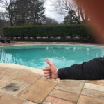 Nick Robinson Instagram - Elvis' pool Graceland