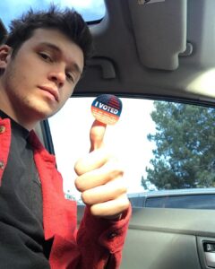 Nick Robinson Instagram - Vote! You got this, America. Text LOCATION to 21333 for polling hours and location