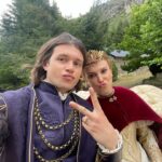 Nick Robinson Instagram - Damsel bts - out now on @netflix
