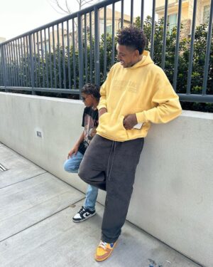 Nick Young Instagram - My road dog my first born just turn 11 today lil swag getting up there …where do the time go I remember just picking you up at the hospital for the first time now you just hang with me when you want something lol