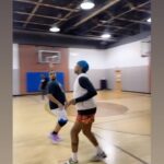 Nick Young Instagram - My team pulling up at any 24 hour fitness or any where … corner ni***’s taken over … aye @ballislife get yo 5 to lol …. @therealsymba sick lol I’m always gonna be swaggy