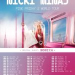 Nicki Minaj Instagram - I’ve said many times, this woman has been one of my biggest inspirations since I was in Junior H.S. 🎀 The iconic, trendsetting, Miss Thang herself- hits on hits on hits ✨ QUEEN @monicadenise will be one of the incredible artists accompanying me on the US dates of the #PinkFriday2 #GagCity Tour 🎀 NickiMinajOfficial.com