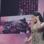 Nicki Minaj Instagram - #LasVegas I can’t thank you enough. Another sold out ARENA. y’all showed UP & showed OUT!!!!!! - more designers have come to #GAGCity!!!! 😀🫶🏽💕🎀✈️ Thank you for these gorgeous pieces. 🎀😘 they are tagged in each video. Doing another post right after this 😉🫶🏽😘 LOVE YOU 🛸