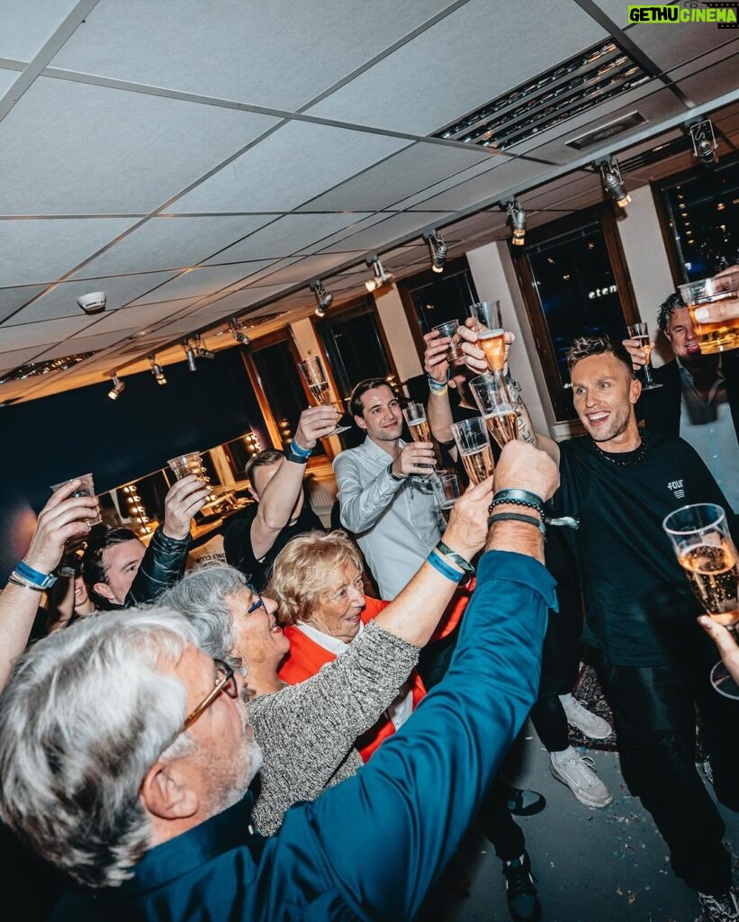 Nicky Romero Instagram - Family is everything ❤️ so thankful my grandma of 87 years old could experience all this with us in good health, over the years I learned achievements should be measured and appreciated in moments not in material 💫 Amsterdam, Netherlands