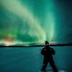 Nicky Romero Instagram – Life is bright under the Northern Light 💫 Arctic Circle, Finland