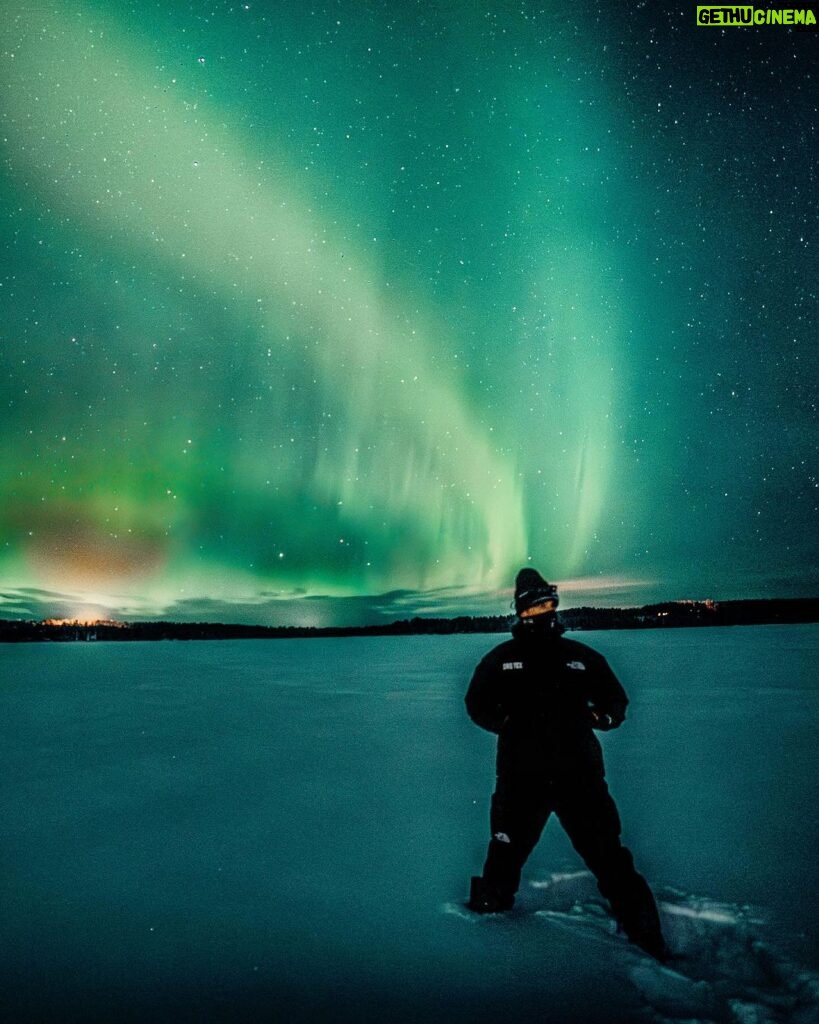 Nicky Romero Instagram - Life is bright under the Northern Light 💫 Arctic Circle, Finland