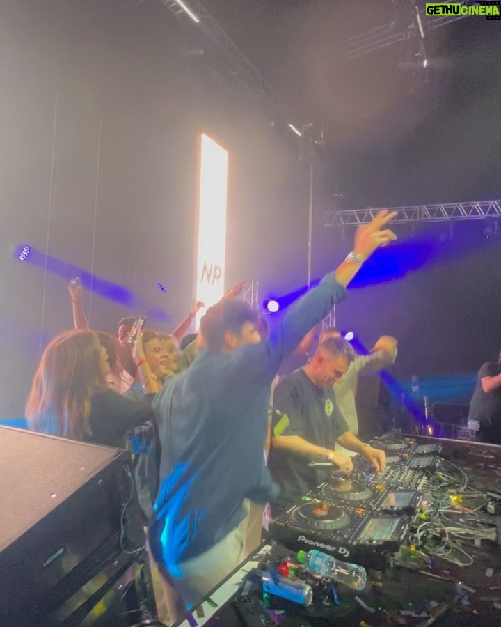 Nicky Romero Instagram - What happens if the worlds best padel players join me on stage in Dubai 👀 swipe for the highlights! Dubai, UAE