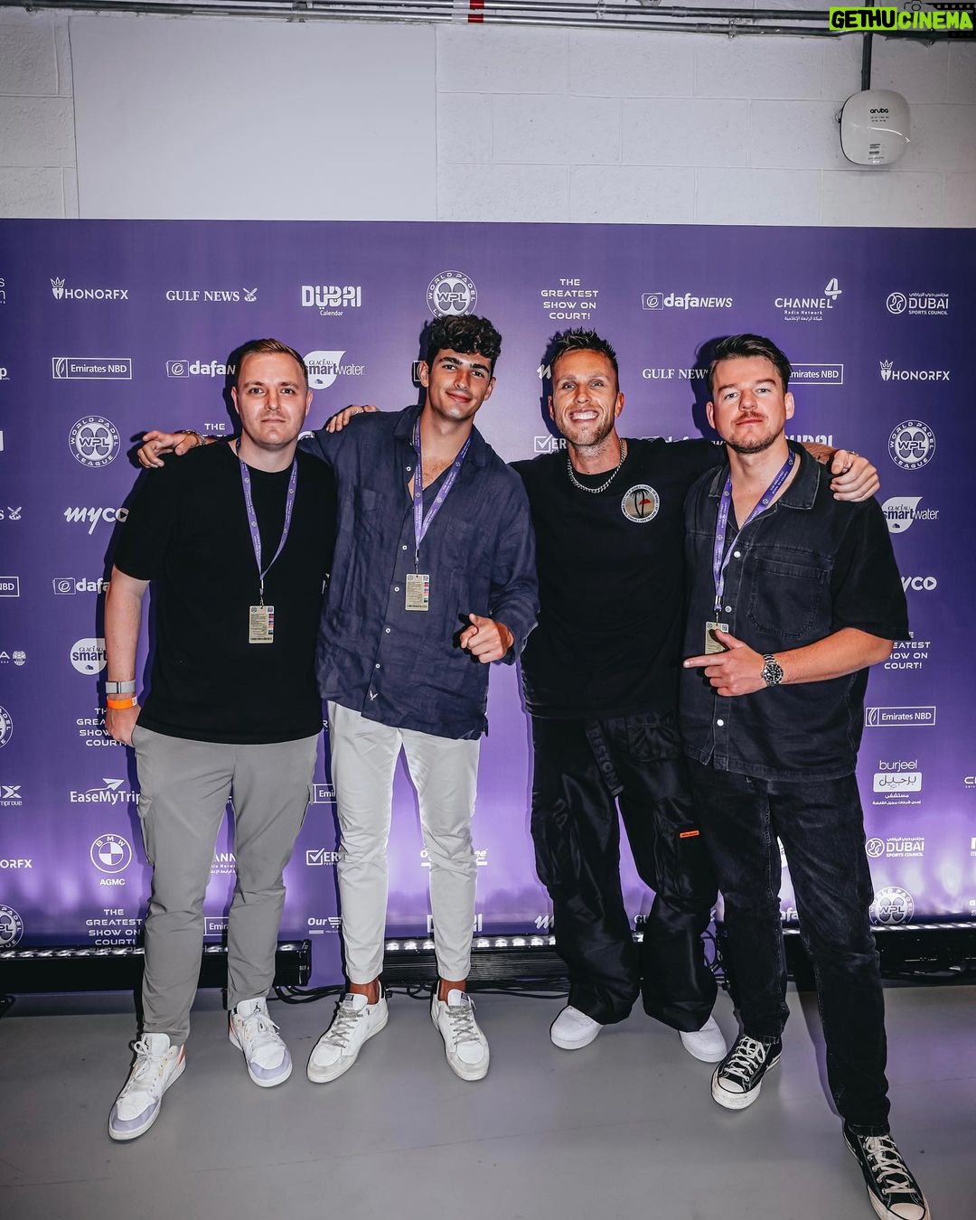 Nicky Romero Instagram - What happens if the worlds best padel players join me on stage in Dubai 👀 swipe for the highlights! Dubai, UAE