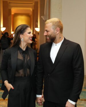 Nicolas Mouawad Instagram - Thank you @eaglefilmsprod for the lovely iftar! We had an amazing evening 🌟
I m suited by my friend @moamenawadofficial and she s glammed by our friends @micheletcolette 💫

#nicolasmouawad #beirut #lebanon #cairo #egypt #actor #acting
#نيقولا_معوض #بيروت #لبنان #القاهرة #مصر