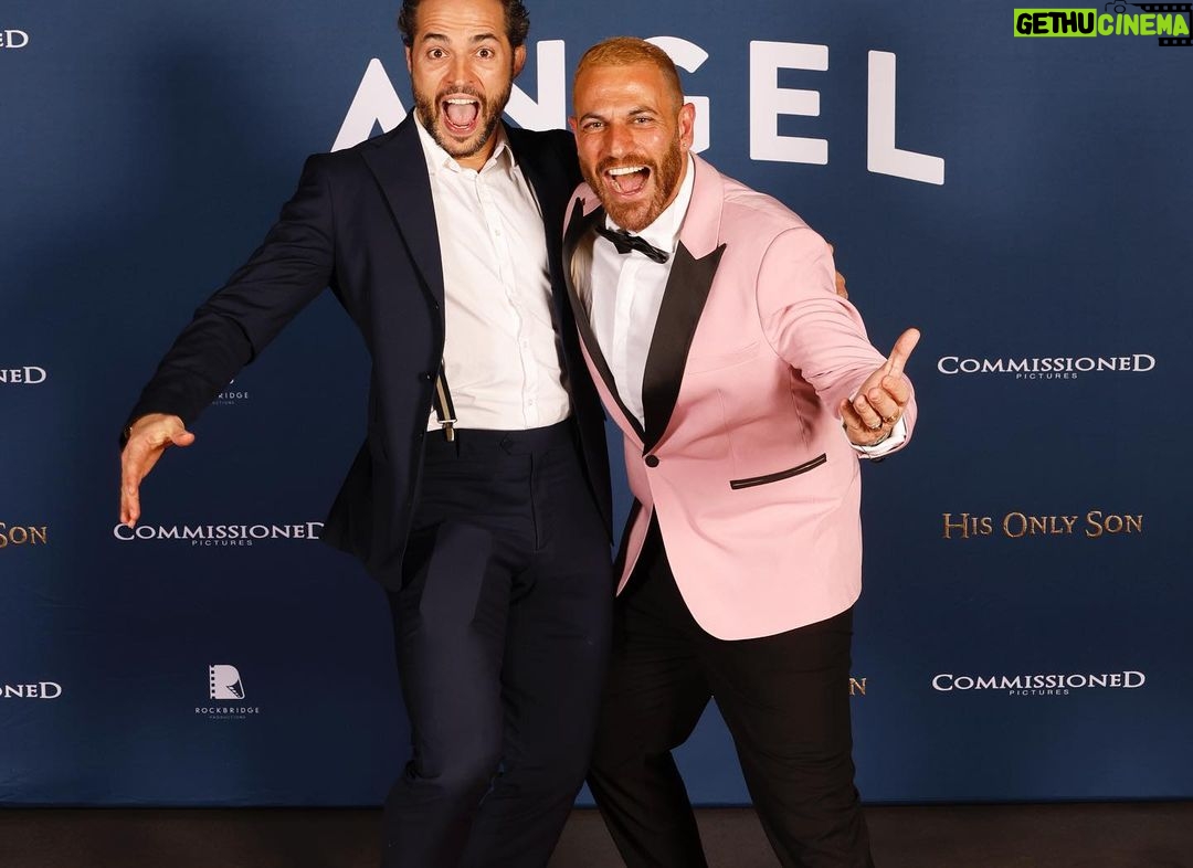 Nicola Mouawad Instagram - HIS ONLY SON U.S. PREMIERE🌟 suited by my friend @moamenawadofficial 💫 @angelstudios_inc Thank you so much for making this happen.. YOU guys took this to another level ⭐️ @davidhelling @manmanroman i m forever thankful to you super dear friends 💛💛 @saraseyed @ottaviotaddei @dan_eldasilva @sarah.kaney @juliagogo @nickcinewalker and all @hisonlysonfilm s beautiful cast & crew: Thank you for a one of a kind journey 💛 a special shoutout to an amazing man who believed in this movie and worked hard to make it happen but who sadly is not here to celebrate with us.. Our Producer Mike Kaney whose amazing support not only to the movie, but to me personally, is something I will forever be thankful for.. this man who while knowing he was living his last days kept thinking of me and supporting me till his last minute.. on all levels 💫 USA