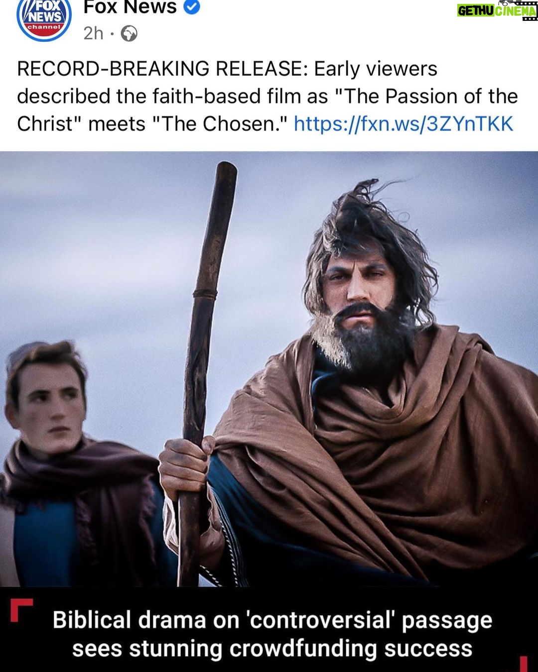Nicola Mouawad Instagram - We re on FOX NEWS: RECORD BREAKING RELEASE: “The passion of the Christ” meets “The Chosen”. Can’t be happier.. Can’t be more Thankful 💛 #nicolasmouawad #beirut #lebanon #cairo #egypt #actor #acting #نيقولا_معوض #بيروت #لبنان #القاهرة #مصر