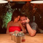 Nicola Mouawad Instagram - #marry someone who looks at ur #madness with so much #love .. and occasionally tries to embrace it 😎 PS: red wine makes the tongue purple. Happy Eid Beautiful friends! Wishing u all Heath & Happiness 💛 تزوّجوا حدا بيتطّلّع على جنونكُن بهالقدّ حُبّ.. و أوقات بيحاوِل يجاريكُن 😎 كل سنة و انتو و احبابكُم بصحّة منيحة.. و يا رَبّ هالعيد يقدملكُن الفرح و راحة البال 🎈 #nicolasmouawad #beirut #lebanon #cairo #egypt #actor #acting ‎#نيقولا_معوض #بيروت #لبنان #القاهرة #مصر