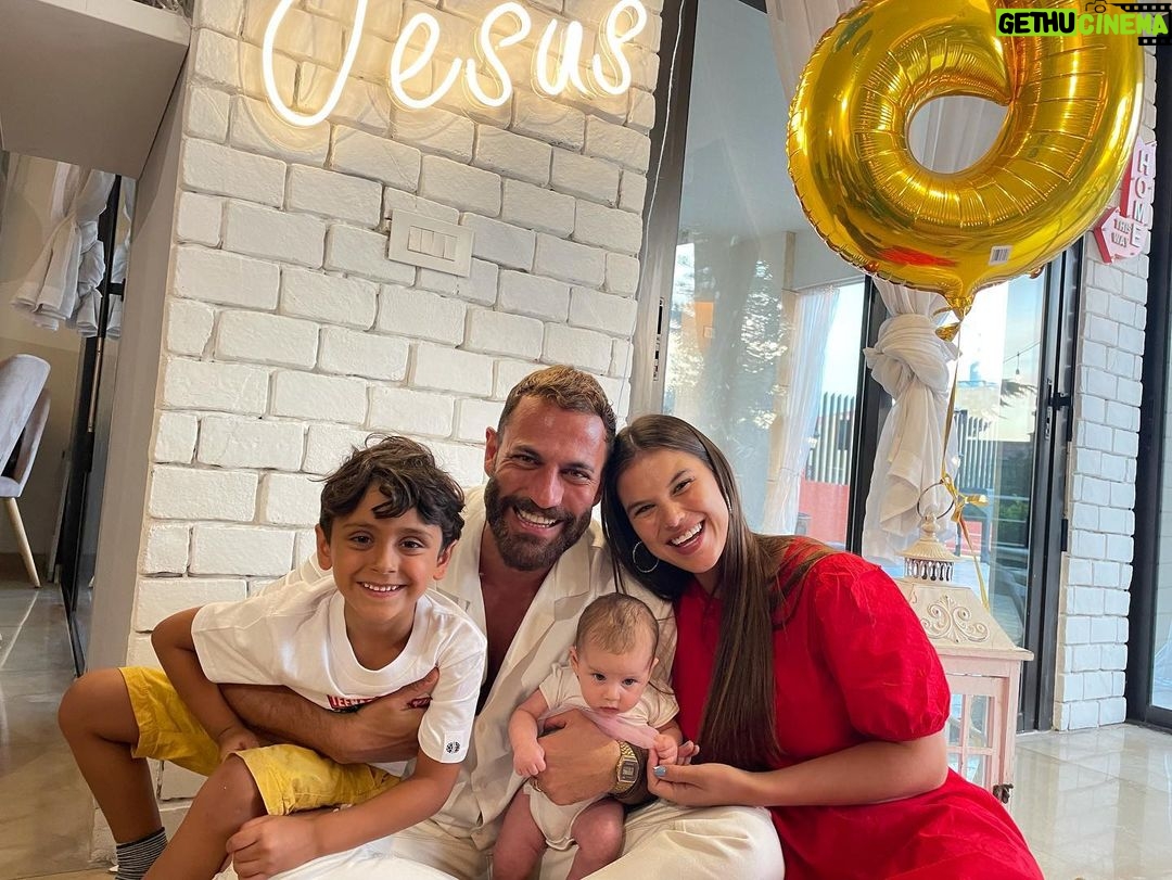 Nicola Mouawad Instagram - Happy Birthday my little man! U re 6 now and the love you ve been showering me with from the day u were born is exceptionally overwhelming. I promise u this: as long as I live, there s nothing that u would want that I would not fight to get u, and as long as I live, be sure u have Makka to lean on whenever life gets hard. I #love u my #little #friend Always here for you ๐ NOAH s #birthday ! (@madeleinm_ sorry for posting a pic with ur eyes closed but I couldnโt not post the way he s stuck on me. Keep scrolling there s one with ur eyes open ๐) #nicolasmouawad #beirut #lebanon #cairo #egypt #actor #acting โ#ูููููุง_ู
ุนูุถ #ุจูุฑูุช #ูุจูุงู #ุงููุงูุฑุฉ #ู
ุตุฑ