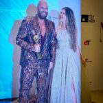 Nicola Mouawad Instagram - MUREX D’OR 2023 with YOU 🤍 Dressed by the super talented & super kind @hassidrissofficial ✨ And styled by the amazing @islam.mitwally !! ✨ Thank you for going out of your way to make tonight possible!! Forever grateful!