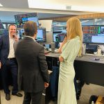 Nicole Kidman Instagram - Honored to be out on the trading floor at @CFReliefFund’s #CharityDay2023 in support of @IATSE & @MPTF, and the Breast Cancer Research Center at @VUMC_Cancer 💙