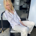 Nicole Kidman Instagram - Naptime on set ❤️