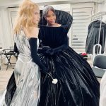 Nicole Kidman Instagram - Love her ❤️ @Naomi #Balenciaga Paris, France