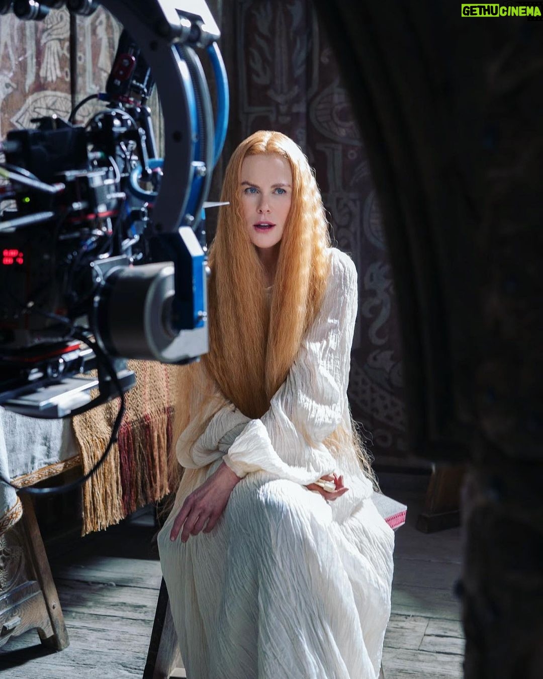 Nicole Kidman Instagram - Behold! #TheNorthman has risen. ❄️ Now in theaters xx
