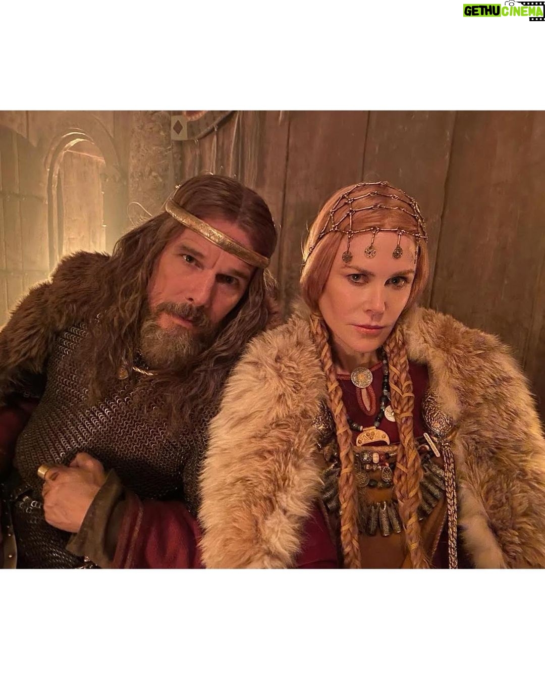 Nicole Kidman Instagram - Celebrating #TheNorthman digital release with a special behind-the-scenes look ❄️