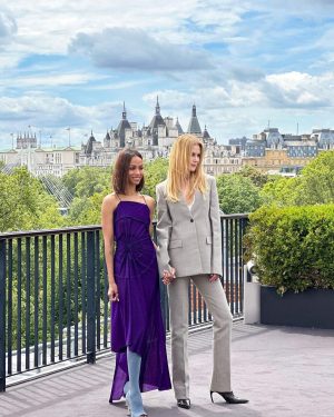 Nicole Kidman Instagram - On Tour ✨ @ZoeSaldana #LionessPPlus