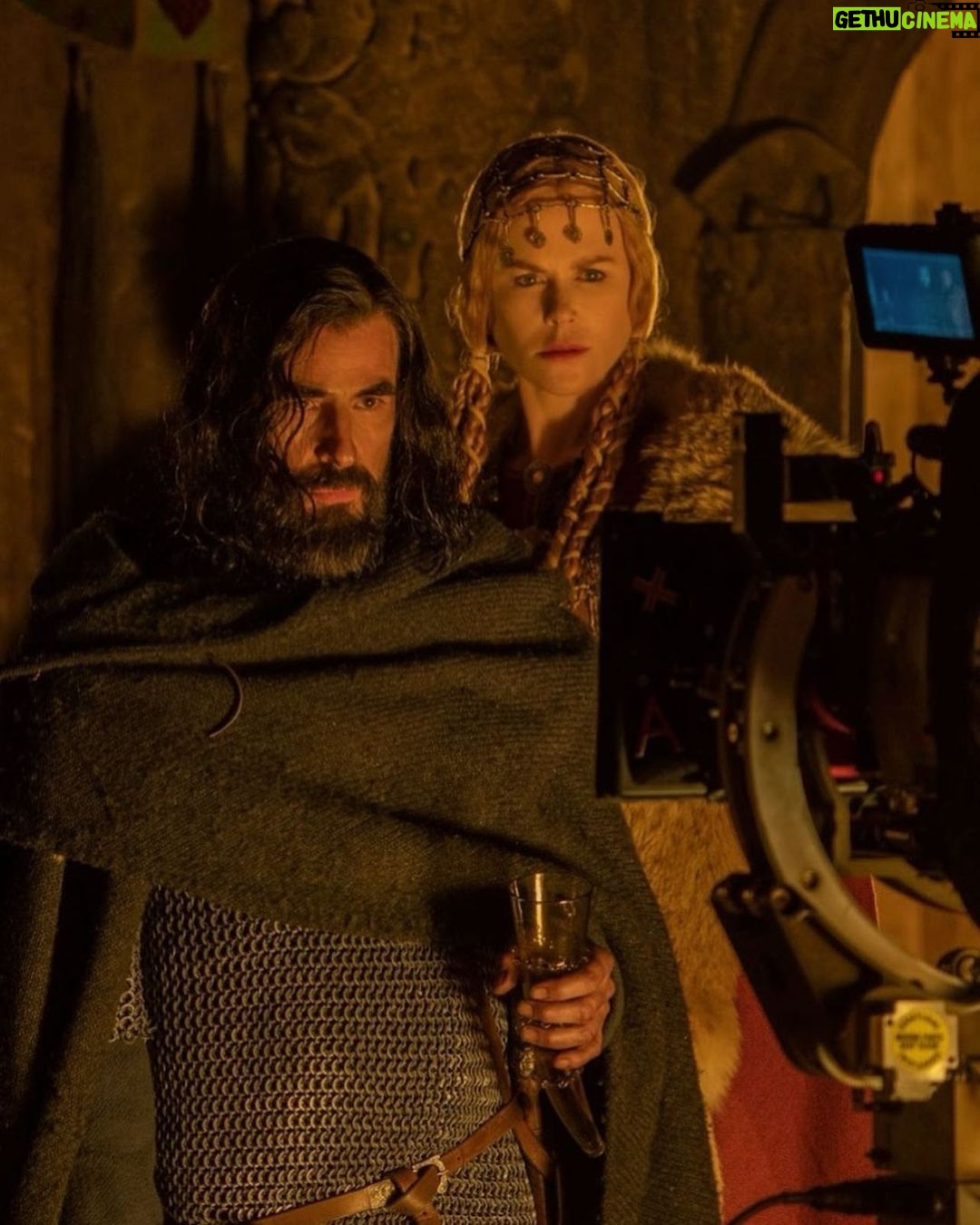 Nicole Kidman Instagram - Behold! #TheNorthman has risen. ❄️ Now in theaters xx