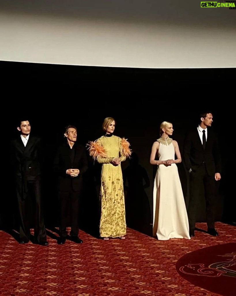 Nicole Kidman Instagram - Excited to reunite with my fellow cast & crew at the premiere of #TheNorthman tonight ✨💗❄️ TCL Chinese Theatres