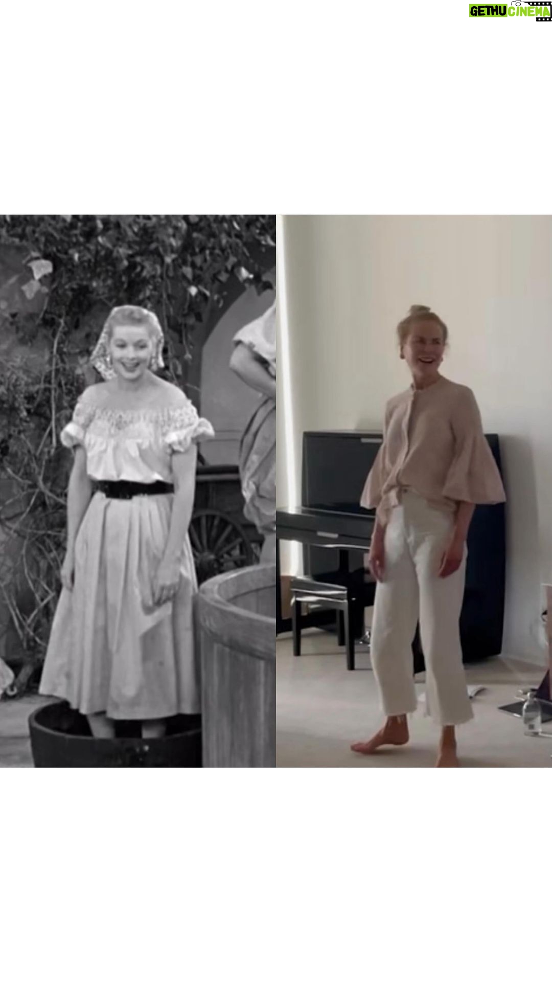 Nicole Kidman Instagram - This is where it all began for me with Lucy… in my living room with @NelsonParrishEarl, an exquisite dancer and talent who helped me absorb the movements that were Lucy Ricardo ✨ It was an incredible part of my journey. Love you Nelson and thank you. ❤️