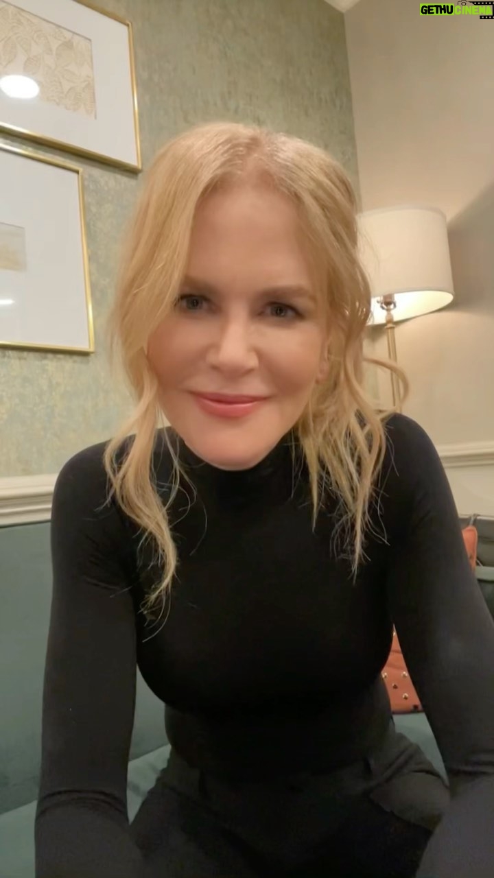 Nicole Kidman Instagram - Thank you to the cast & crew of #NinePerfectStrangers, and to all of you for watching 🙏 Final episode is out now xx