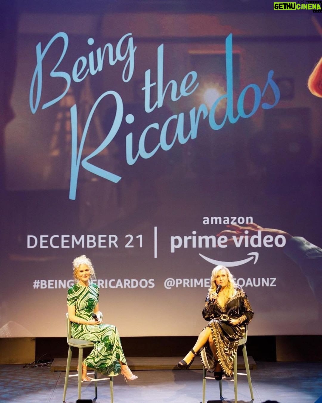 Nicole Kidman Instagram - Lovely evening surrounded by family & friends last night for the Sydney premiere of #BeingTheRicardos 🥰 Sydney, Australia