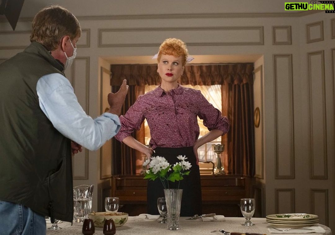Nicole Kidman Instagram - #BeingTheRicardos is out now in select theaters! 💙 We are so proud to share this film with you and I hope you love the chance to see it on the big screen xx