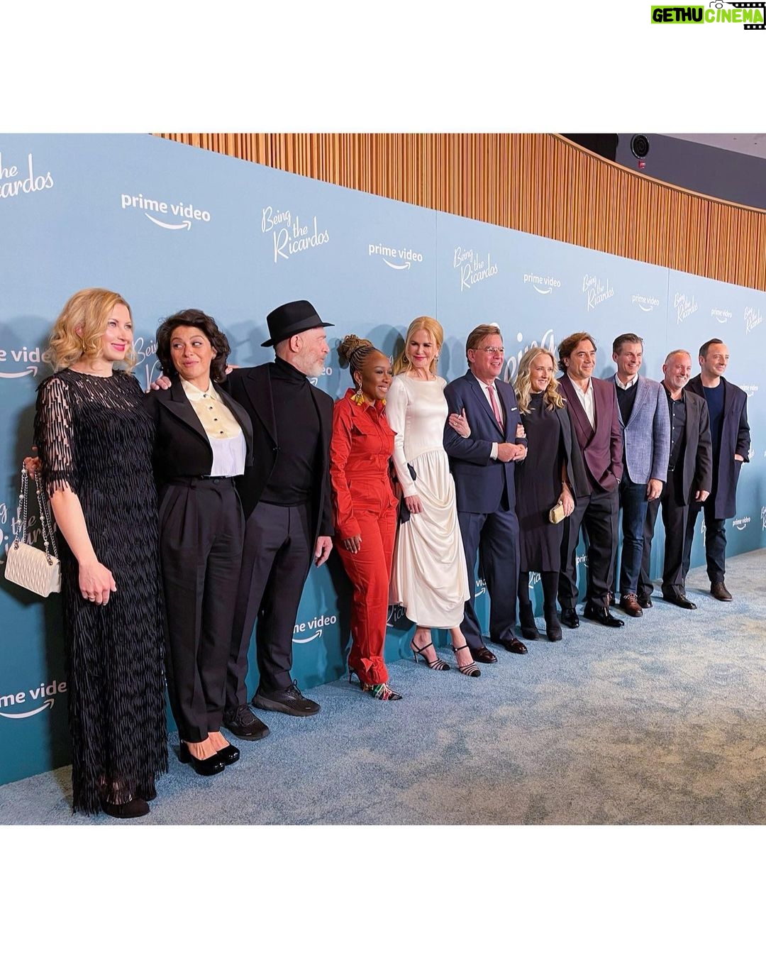 Nicole Kidman Instagram - What a night at the world premiere of #BeingTheRicardos in NYC 💙 12/21 on @AmazonPrimeVideo xx Jazz at Lincoln Center