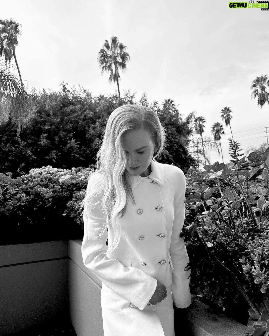 Nicole Kidman Instagram – Kicking off press for #Expats…🖤 Here we go