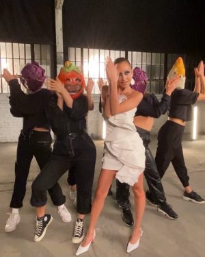 Nicole Richie Instagram - Ready to clap, bounce, drop, & compost? 
NIKKI FRE$H is now on @therokuchannel because sex sells and so does gardening 🐝🍆🥦🌶🎤🍷