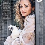 Nicole Richie Instagram - My sweet perfect silkie angel Popsicles is featured in @PEOPLE ‘s #BeautifulIssue & they let her handler be in it too. ✨💛💫🐓