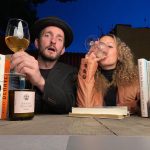 Nicole Richie Instagram - We were originally supposed to do this interview at @vromansbookstore amongst friends and fellow readers. But we made it work live-streaming from the backyard, our pod of 2, surrounded by our favorite books, and we made the wine bottles our friends. Congratulations on your new book @jedidiahjenkins! #LikeStreamsToTheOcean