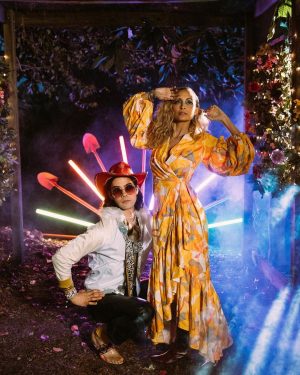 Nicole Richie Instagram - Ready to clap, bounce, drop, & compost? 
NIKKI FRE$H is now on @therokuchannel because sex sells and so does gardening 🐝🍆🥦🌶🎤🍷