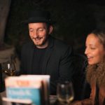 Nicole Richie Instagram - We were originally supposed to do this interview at @vromansbookstore amongst friends and fellow readers. But we made it work live-streaming from the backyard, our pod of 2, surrounded by our favorite books, and we made the wine bottles our friends. Congratulations on your new book @jedidiahjenkins! #LikeStreamsToTheOcean