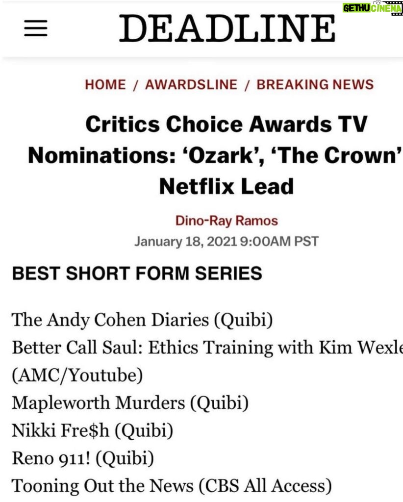 Nicole Richie Instagram - Nikki Fre$h is nominated for a Critics Choice Award! I think what makes this show stand out is that, as you can see, I did all my own stunts.