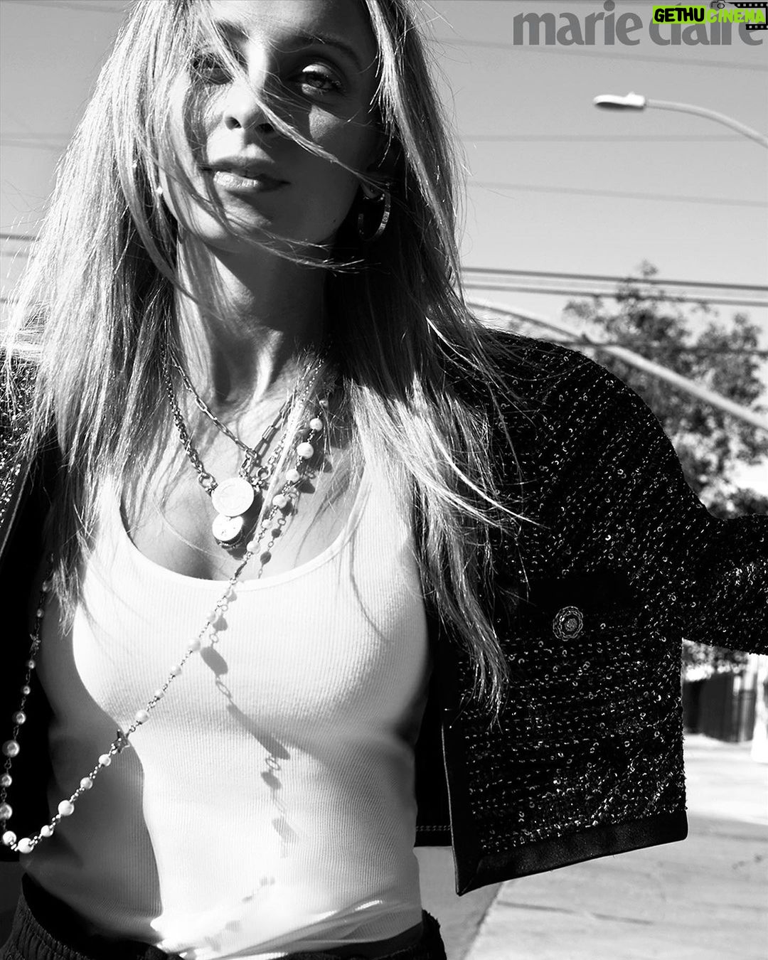 Nicole Richie Instagram - Zoom ready on top. Netflix ready on the bottom. One of my last outings with @marieclairemag 🖤